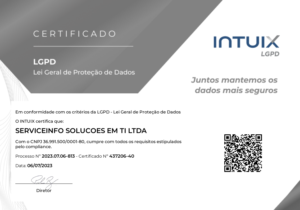 certificado lgpd