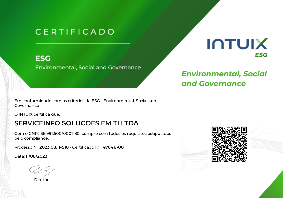 Certificado ESG