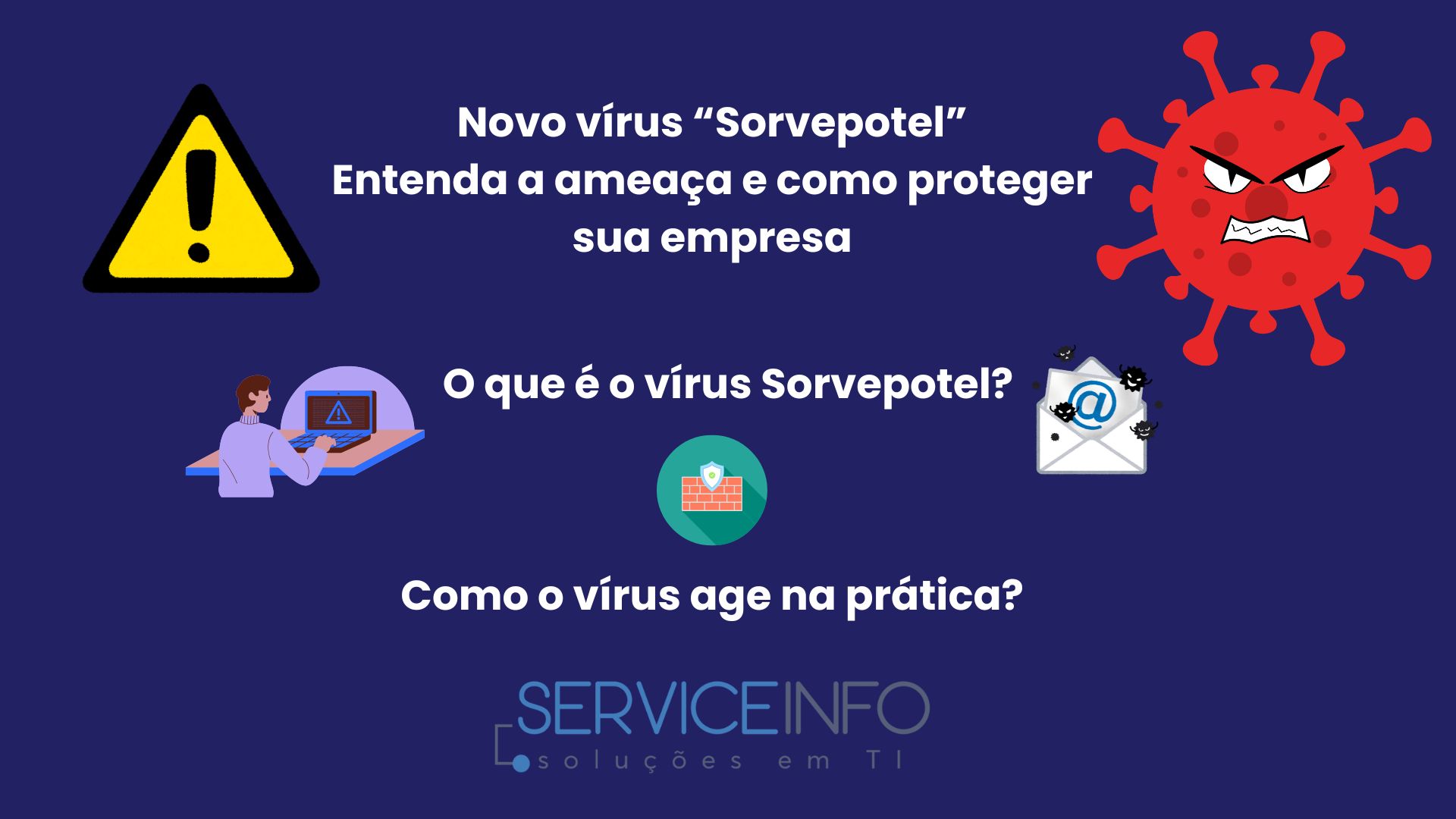 ⚠️ Novo vírus “Sorvepotel”: entenda a ameaça e como proteger sua empresa